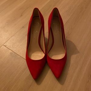 Jessica Simpson Red Heels